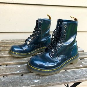 Killer vegan leather Doc Martens